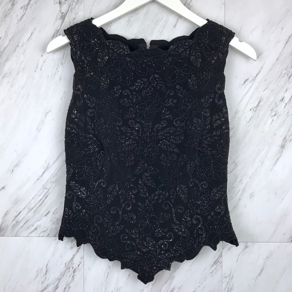 Tadashi Shoji Beaded Tank Top